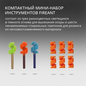 Набор кресал для пероч.ножа Victorinox FireAnt (4.1330.B1) ассорти блистер (упак.:3шт) - купить недорого с доставкой в интернет-магазине