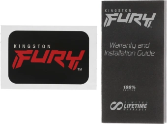 Память DDR5 16GB 6400MHz Kingston KF564C32BB-16 Fury Beast Black RTL Gaming PC5-51200 CL32 DIMM 288-pin 1.4В single rank с радиатором Ret - купить недорого с доставкой в интернет-магазине