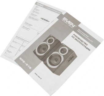 Колонки Sven SPS-619 2.0 черный 20Вт - купить недорого с доставкой в интернет-магазине