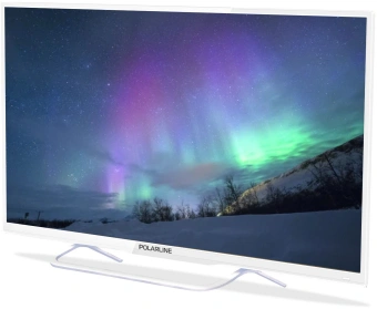 Телевизор LED PolarLine 32" 32PL53TC белый HD 60Hz DVB-T DVB-T2 DVB-C USB (RUS) - купить недорого с доставкой в интернет-магазине