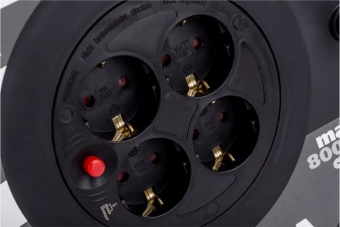 Удлинитель силовой IEK GENERICA УК50 (WKP20-16-04-50-G) 3x1.5кв.мм 4розет. 50м ПВС 16A катушка - цена, купить или заказать с доставкой в интернет-магазине Удлинитель силовой IEK GENERICA УК50 (WKP20-16-04-50-G) 3x1.5кв.мм 4розет. 50м ПВС 16A катушка - купить недорого с доставкой в интернет-магазине