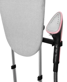 Отпариватель напольный Hyundai H-US02543 1800Вт розовый/черный - купить недорого с доставкой в интернет-магазине