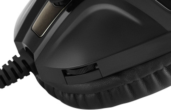 Наушники с микрофоном Оклик HS-L370G ECLIPSE черный 2м мониторные оголовье (1090730) - купить недорого с доставкой в интернет-магазине