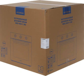 Духовой шкаф Электрический Hyundai HEO 66311 BG черный - цена, купить или заказать с доставкой в интернет-магазине Духовой шкаф Электрический Hyundai HEO 66311 BG черный - купить недорого с доставкой в интернет-магазине