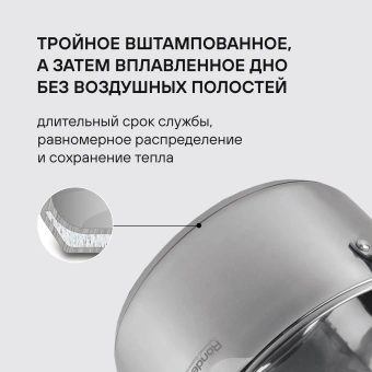 Набор посуды Rondell Erbe RDS-1290 9 предметов - купить недорого с доставкой в интернет-магазине
