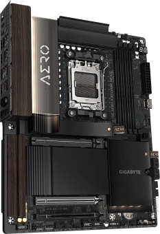 Материнская плата Gigabyte X870E AERO X3D DARK WOOD Socket AM5 AMD X870E 4xDDR5 ATX AC`97 8ch(7.1) 2x5Gg RAID+HDMI - купить недорого с доставкой в интернет-магазине