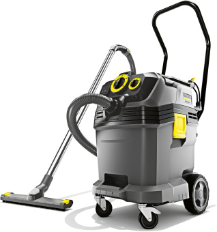 Строительный пылесос Karcher NT 40/1 Tact Te L 1380Вт (уборка: сухая/влажная) серый - купить недорого с доставкой в интернет-магазине