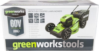Газонокосилка роторная Greenworks GD60LM46SP (2502907) - купить недорого с доставкой в интернет-магазине