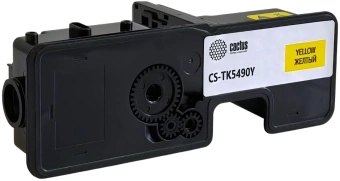 Картридж лазерный Cactus CS-TK5490Y желтый (2400стр.) для Kyocera ECOSYS PA2101cx/PA2101cwx/MA2101cfx/MA2101cwfx с чипом - купить недорого с доставкой в интернет-магазине