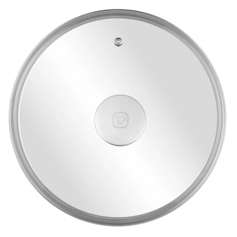 Крышка Rondell ArtDeco RDA-1712 d=26см крыш.прозрачный руч.стальная - купить недорого с доставкой в интернет-магазине