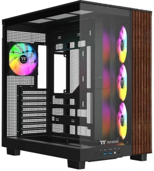 Корпус Thermaltake View View 380 XL WS черный без БП ATX 5x120mm 2x140mm 2xUSB3.0 audio bott PSU - купить недорого с доставкой в интернет-магазине