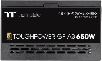 Блок питания Thermaltake ATX 650W Toughpower GF A3 Gen.5 80+ gold (20+4pin) APFC 140mm fan 8xSATA Cab Manag RTL - купить недорого с доставкой в интернет-магазине