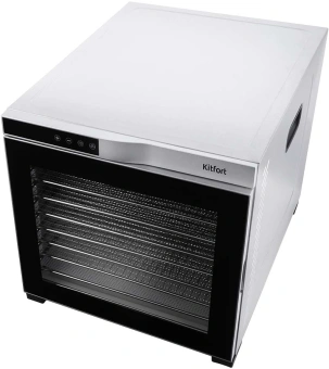 Сушка для фруктов и овощей Kitfort КТ-1910 30под. 1000Вт нержавеющая сталь - купить недорого с доставкой в интернет-магазине
