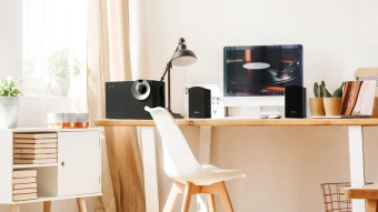 Колонки Edifier M206BT 2.1 черный/черный 34Вт BT - купить недорого с доставкой в интернет-магазине