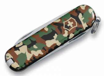 Нож перочинный Victorinox Classic (0.6223.94) 58мм 7функц. камуфляж - купить недорого с доставкой в интернет-магазине