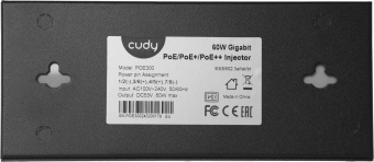 Инжектор PoE Cudy POE300 10/100/1000BASE-T 60Вт 53В(DC) - купить недорого с доставкой в интернет-магазине