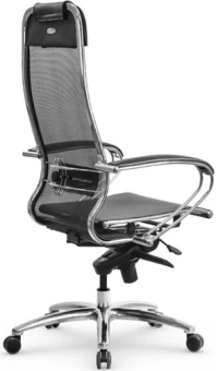 Кресло Метта T-1.04 Infinity Easy Clean сетка с подголов. крестов. металл хром (комплект 1шт) - купить недорого с доставкой в интернет-магазине