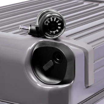 Чемодан Piquadro POP BV4427POP/GR 46x69x27см 67л. 4.43кг. поликарбонат/алюм. серый глянц. - купить недорого с доставкой в интернет-магазине