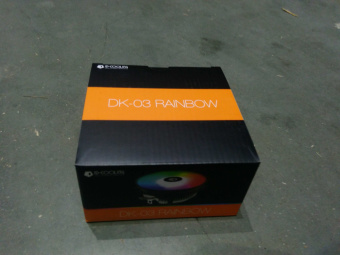 Устройство охлаждения(кулер) ID-Cooling DK-03 RAINBOW Soc-AM5/AM4/1151/1200/1700 4-pin 14-26dB 100W 250gr LED Ret - купить недорого с доставкой в интернет-магазине