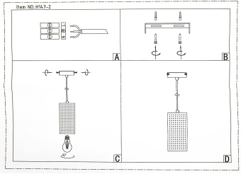 Светильник Hiper Marseille H147-2 подвес. серый - купить недорого с доставкой в интернет-магазине