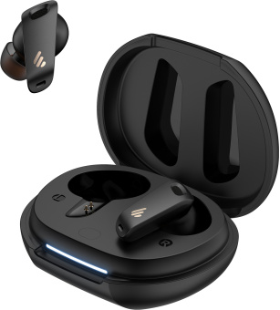 Гарнитура вкладыши Edifier NeoBuds S черный беспроводные bluetooth в ушной раковине - купить недорого с доставкой в интернет-магазине