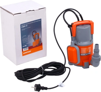 Насос дренажный Кратон СWP-11 400Вт 7000л/час центробежный (5 04 02 021) - купить недорого с доставкой в интернет-магазине