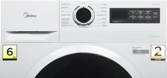 Стиральная машина Midea MF01610US40/W класс: A загр.фронтальная макс.:6кг белый - купить недорого с доставкой в интернет-магазине