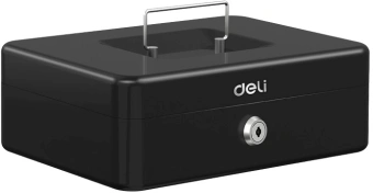 Ящик для денег Deli ET505 85x250x180 черный - купить недорого с доставкой в интернет-магазине