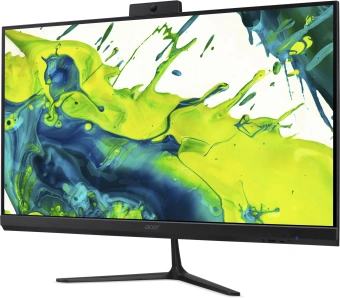 Моноблок Acer Aspire C27-2G 27" Full HD Ryzen 5 7430U (2.3) 16Gb SSD512Gb RGr Eshell GbitEth WiFi BT 120W клавиатура мышь Cam черный 1920x1080 - купить недорого с доставкой в интернет-магазине