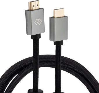 Кабель аудио-видео Digma HDMI (m)/HDMI (m) 1.5м. феррит.кольца позолоч.конт. черный (D-HDMI-2FF-V2.0-1.5M) - купить недорого с доставкой в интернет-магазине