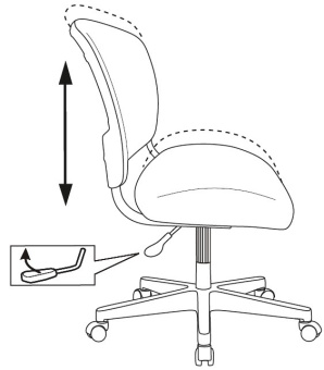 Кресло Бюрократ CH-296NX темно-серый сиденье серый Neo Grey сетка/ткань крестов. пластик - купить недорого с доставкой в интернет-магазине