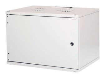 Шкаф коммутационный Lande NetBox Soho (LN-SH12U5460-LG-F0-2) настенный 12U 540x600мм пер.дв.металл задн.дв.стал.лист несъемн.бок.пан. направл.под закл.гайки 80кг серый 15.2кг 595мм IP20 сталь - купить недорого с доставкой в интернет-магазине