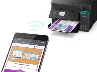 МФУ струйный Epson EcoTank L6370 (C11CL43403) A4 Duplex WiFi черный - купить недорого с доставкой в интернет-магазине