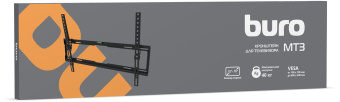 Кронштейн для телевизора Buro MT3 черный 32"-70" макс.40кг настенный наклон - купить недорого с доставкой в интернет-магазине