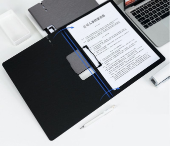 Папка-планшет Deli 64512DK-GREY A4 полипропилен вспененный темно-серый с крышкой - купить недорого с доставкой в интернет-магазине