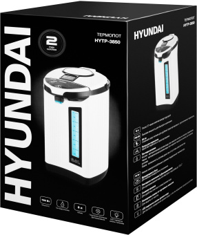 Термопот Hyundai HYTP-3850 6л. 750Вт белый/черный - купить недорого с доставкой в интернет-магазине