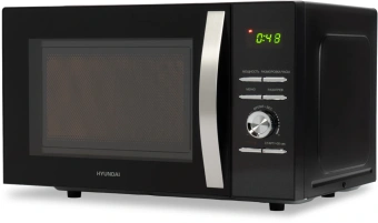 Микроволновая Печь Hyundai HYM-D2079 23л. 800Вт черный - купить недорого с доставкой в интернет-магазине