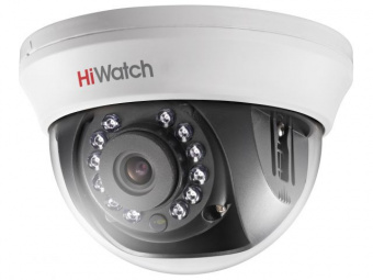 Камера видеонаблюдения аналоговая HiWatch DS-T201(B) (2.8 mm) 2.8-2.8мм HD-CVI HD-TVI цветная корп.:белый - купить недорого с доставкой в интернет-магазине