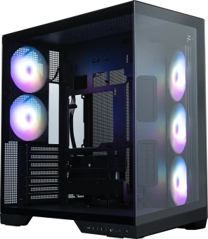 Корпус Zalman D50 черный без БП ATX 11x120mm 2x140mm 2xUSB3.0 audio bott PSU - купить недорого с доставкой в интернет-магазине