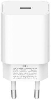 Сетевое зар./устр. ZMI HA716 20W 3A (PD+QC) USB Type-C универсальное белый (HA716 WHITE) - купить недорого с доставкой в интернет-магазине