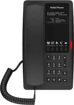 Телефон IP Fanvil H4W черный - купить недорого с доставкой в интернет-магазине