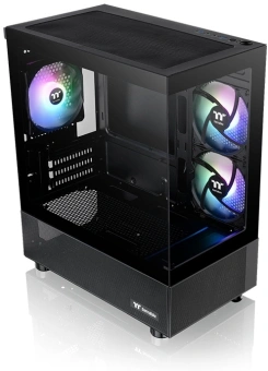 Корпус Thermaltake View 170 TG ARGB черный без БП mATX 5x120mm 2x140mm 1x200mm 2xUSB3.0 audio bott PSU - купить недорого с доставкой в интернет-магазине