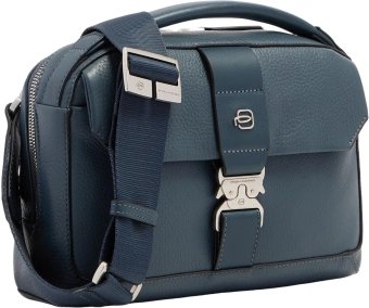 Сумка кросс-боди мужская Piquadro Tebe CA7154W144/BLU синяя натур.кожа - купить недорого с доставкой в интернет-магазине