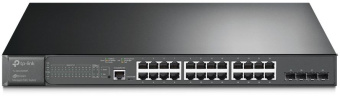 Коммутатор TP-Link SG3428MP (L2+) 24x1Гбит/с 4SFP 24PoE+ 384W управляемый - купить недорого с доставкой в интернет-магазине