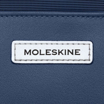 РюкзакДА Moleskine METRO (ET82MTBKB20) 31x47x13см полиамид синий сапфир - купить недорого с доставкой в интернет-магазине