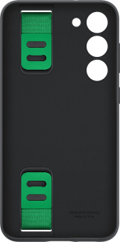 Чехол (клип-кейс) Samsung для Samsung Galaxy S23+ Silicone Grip Case черный (EF-GS916TBEGRU) - купить недорого с доставкой в интернет-магазине