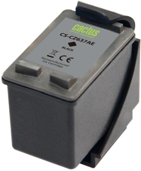 Картридж струйный Cactus CS-CZ637AE № 46 черный (33мл) для HP DJ IA 2020hc/2520hc;Ultra 2029/2529;Ultra 4729AIO - купить недорого с доставкой в интернет-магазине