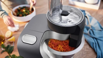 Кухонная машина Bosch MUM58359 1000Вт черный/серый - купить недорого с доставкой в интернет-магазине