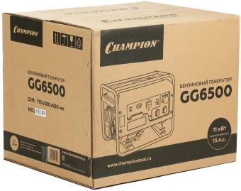 Генератор Champion GG6500 5.5кВт - купить недорого с доставкой в интернет-магазине