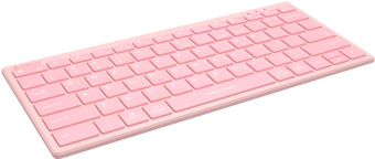 Клавиатура A4Tech Fstyler FBX51C розовый USB беспроводная BT/Radio slim Multimedia (FBX51C PINK) - купить недорого с доставкой в интернет-магазине